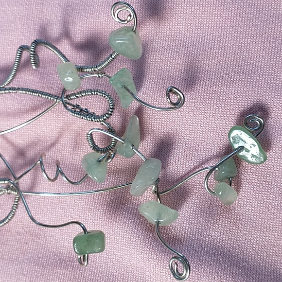 NWT Beautiful Smokey Quartz Jellyfish Suncatcher - Picture 5 of 8